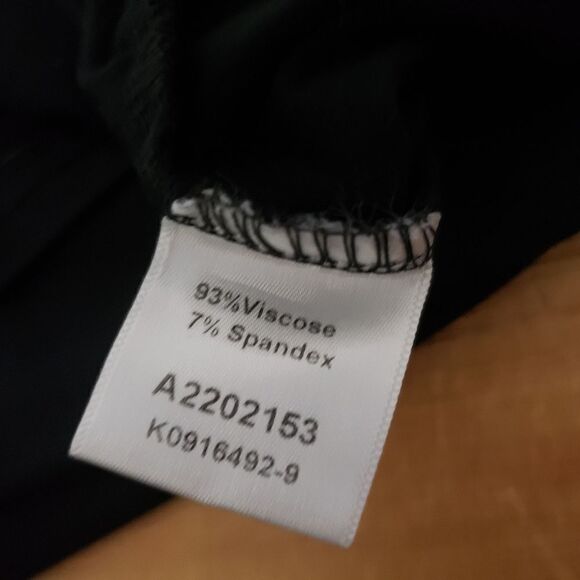 Heartstring Small Black Long Sleeve Scoop Neck Dress NWT - Picture 11 of 11